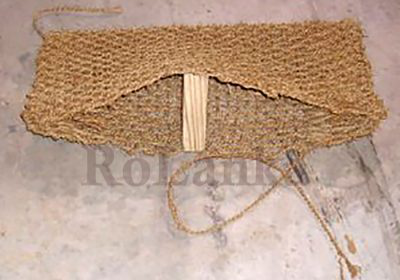 Natural and biodegradable bags made from the woven coir blanket