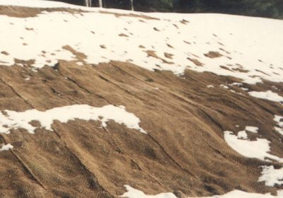 BioD-Mats on a slope