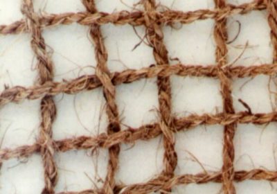 Woven bristle coir soil erosion control blanket