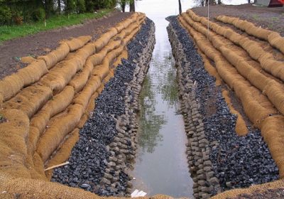 Successful application of BioD-Block coir block system.